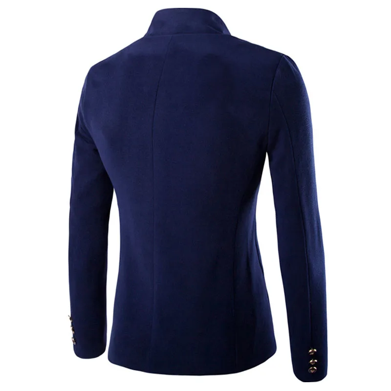 Мужской бархатный блейзер новый модный приталенный пиджак 3 цвета пальто на