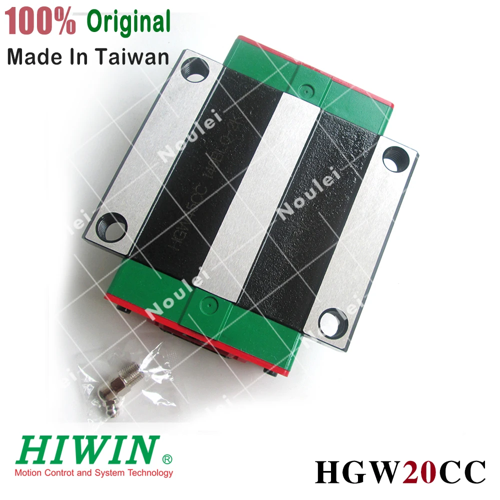 Фото HIWIN HGW20CC Направляющий Блок HGW20CA для линейной направляющей HGW20 CA CC CNC kit|Линейные