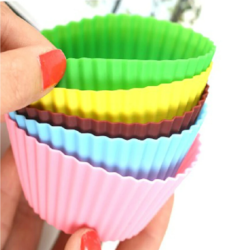 10 шт. торт булочки Пирожные пирог кекс стенд Силиконовые Терпкий выпекать десерт