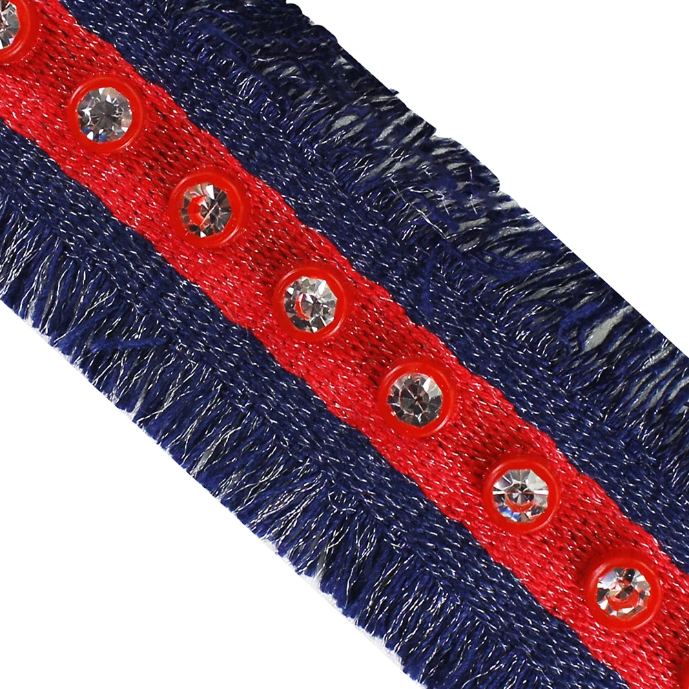 20 ярдов 3 см Плетеный с бахромой кисточками из шнурочков Лента отделка