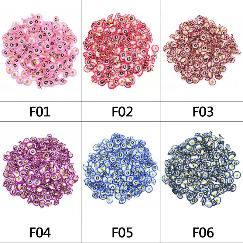 20/50 pcs 3.5cm Artificial Small Daisy Silk Flower Heads Wedding Home Decoration DIY Scrapbooking Fake Flowers Wreath Crafts | Дом и сад