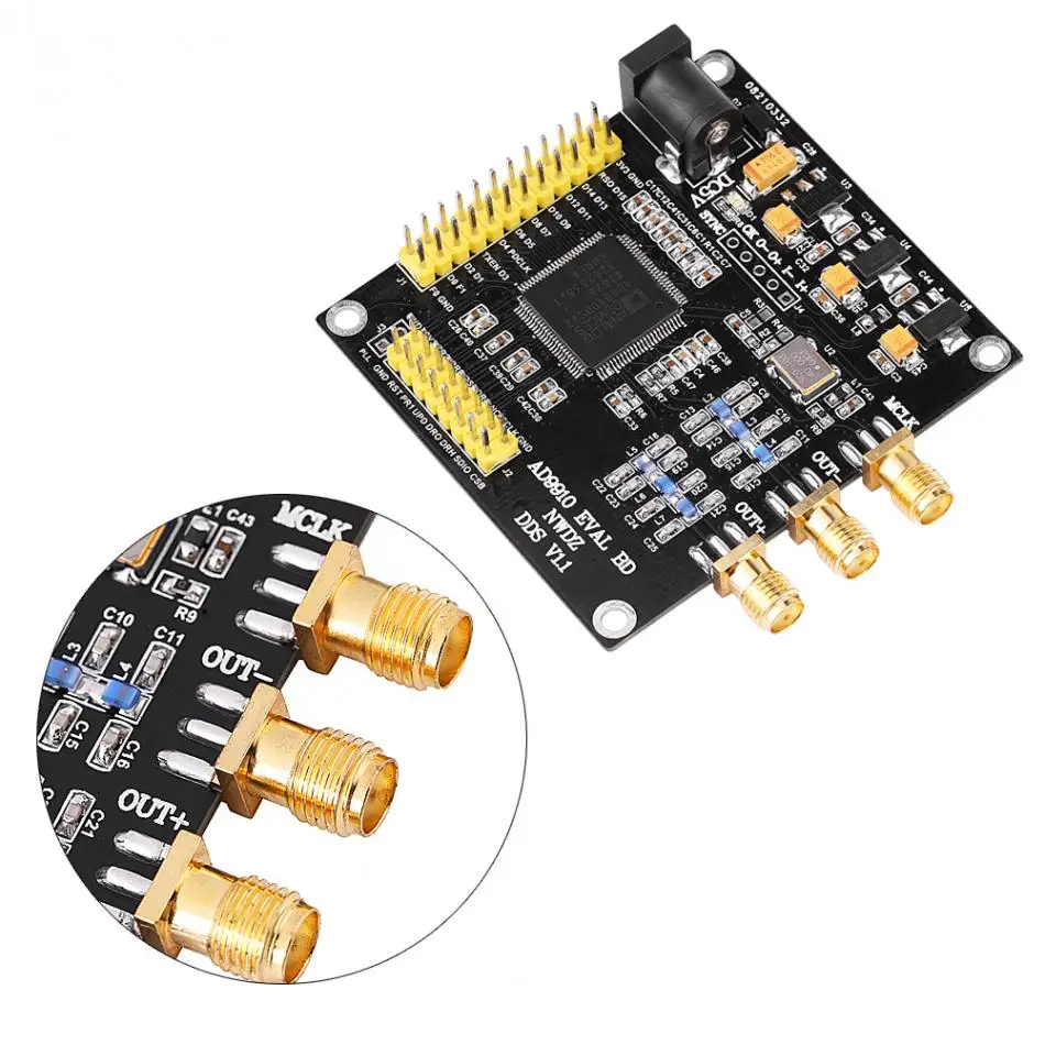 1 шт. AD9910 DDS модуль DAC 420 м выход 1GSPS частота дискретизации генератор сигналов Модуль источник сигнала плата