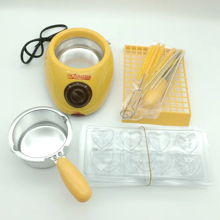 Электрический DIY растопление шоколада горшок машина для топки фонтан из