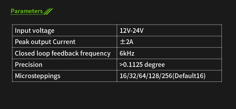 3d принтер Закрытая петля шаговый двигатель NEMA17 MKS SERVO42 разработан Makerbase, который предотвращает потерю шагов