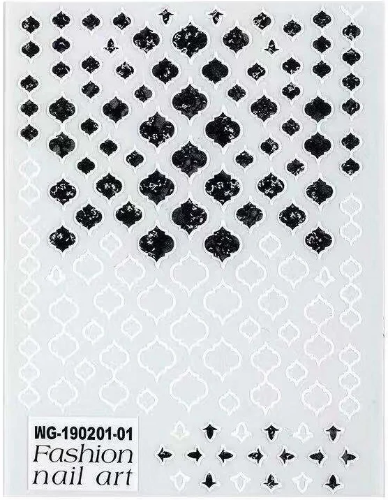 2019 Newest 3d nail art sticker MG190201-1-2-3 Decals Tool DIY Nail Decoration Tools | Stickers &amp