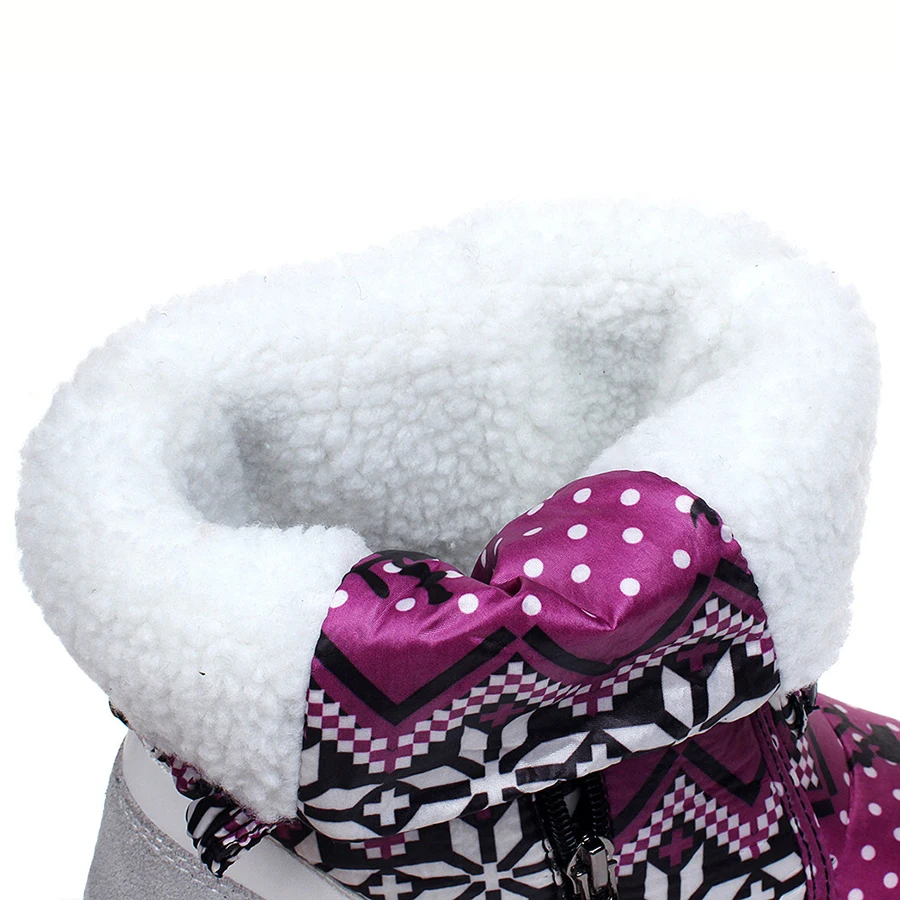 Новые непромокаемые женские зимние сапоги из ткани Оксфорд удобные до середины