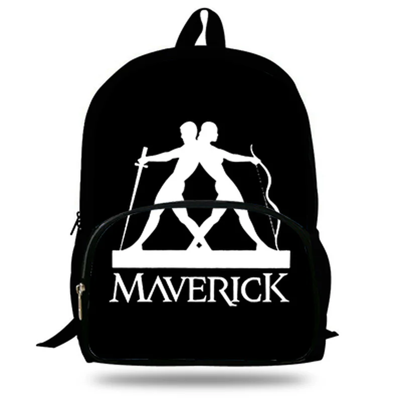 Новый популярный новый логотип Maverick Logang детские школьные ранцы Logan Paul для