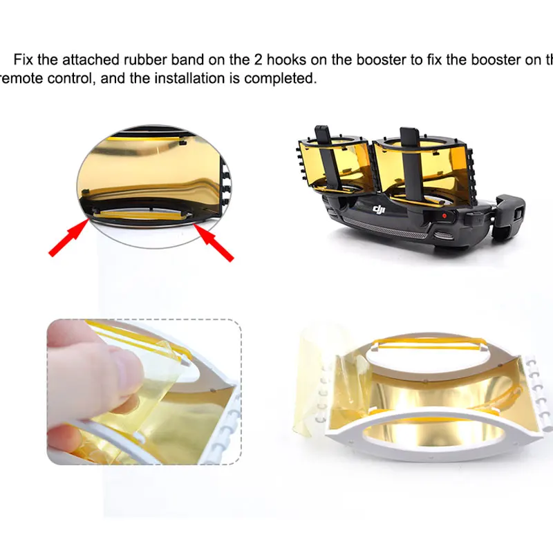 DJI Mavic pro /Mavic 2 Pro drone Controller Signal Booster Range Extender Foldable Parabolic Antenna For mavic | Электроника