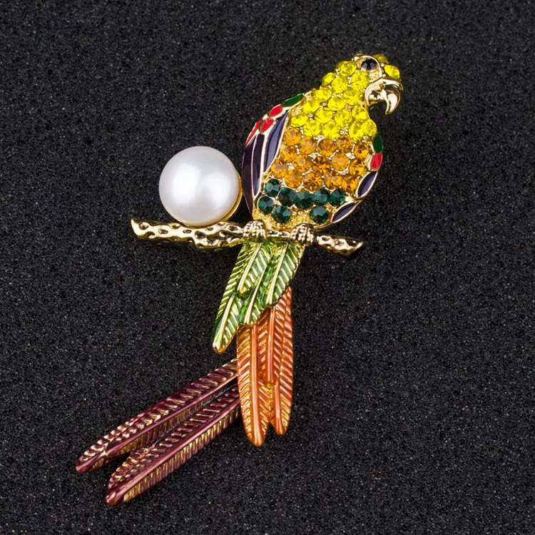 ALW медная эмалированная глазурь натуральный жемчуг кристалл Брукс для женщин