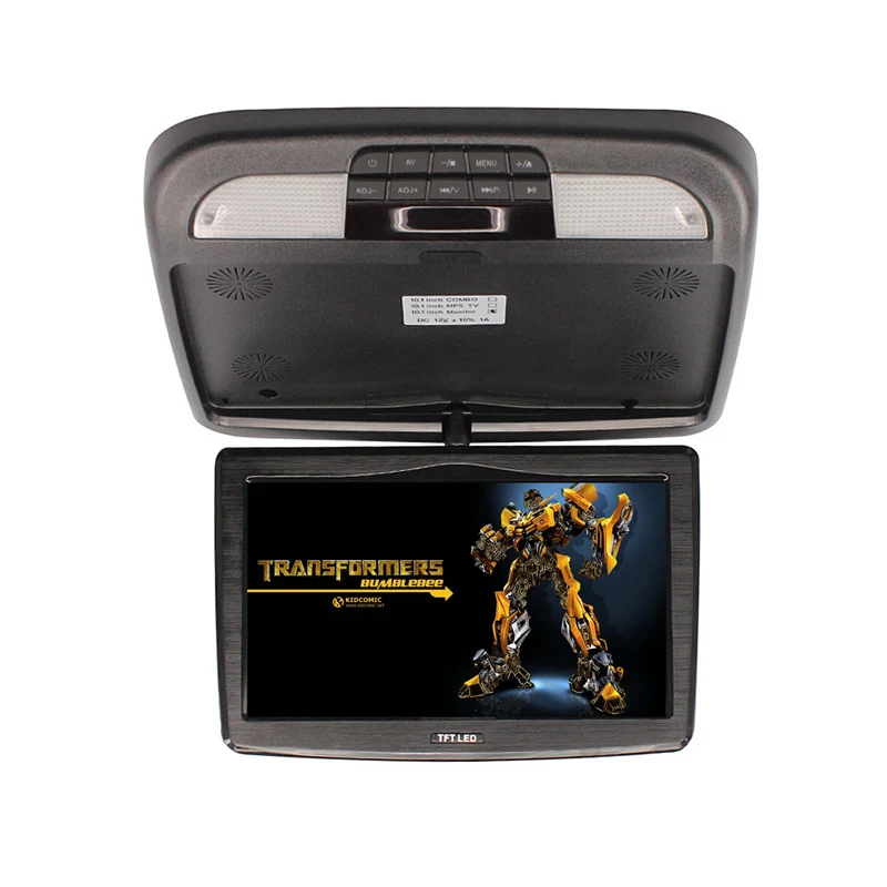 Автомобильный ЖК монитор с откидным TFT экраном 10 дюймов автомобильный креплением