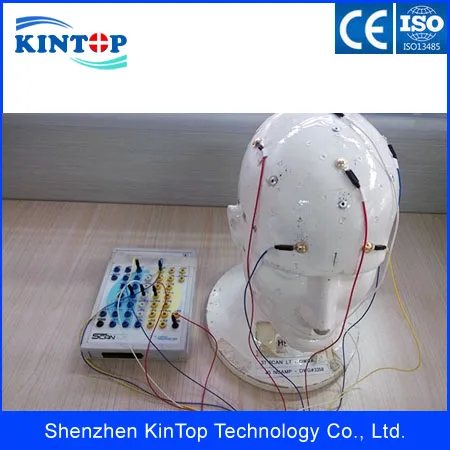 Новый цветной кабель EEG 10 шт./упак. с формованным позолоченным кабелем Din1.5