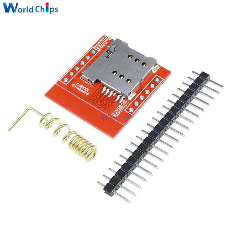 SIM800L самая маленькая плата GPRS GSM Micro SIM Card модуль освещения индикатор 3 7 4 2 В GPS