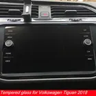 8 дюймов для Volkswagen Tiguan Atlas 2018 2019 Закаленное стекло протектор экрана навигации автомобиля сенсорный ЖК-дисплей пленка протектор