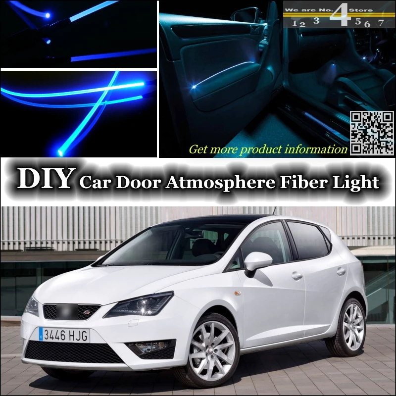 Внутренний окружающий светильник настраиваемый атмосферный волоконно