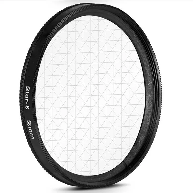 Звездный фильтр Lightdow 4 6 8 Piont Filtro фильтры для камеры 49 52 55 58 62 67 72 77 82 мм Canon Nikon Sony Pentax