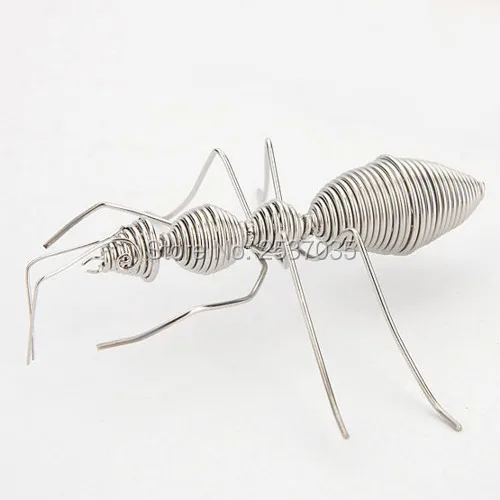 J3 муравьиная скульптура/украшение/насекомое из нержавеющей стали ручной работы