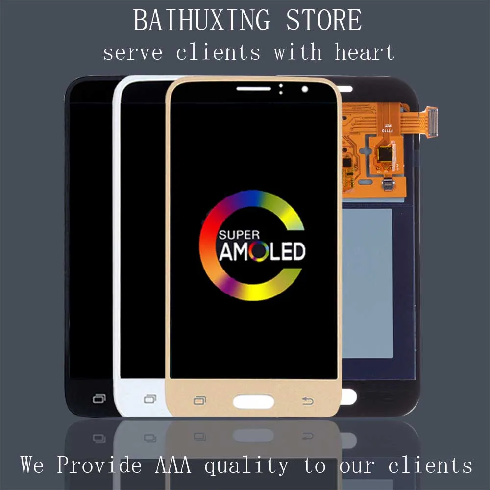 Amoled 4 3 &quotОригинальный Для samsung Galaxy J1 Ace J110 ЖК дисплей с сенсорным экраном