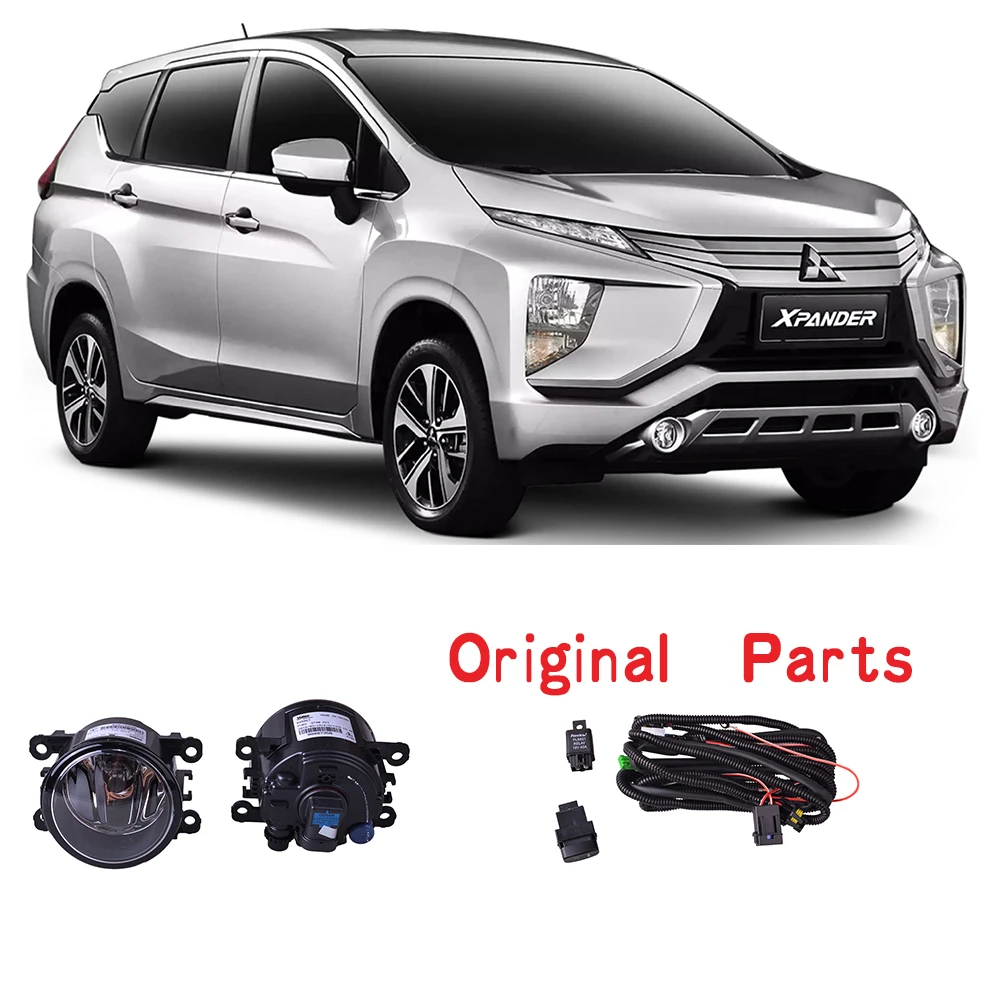 Комплект противотумансветильник фар для Mitsubishi XPANDER GXL MT 2015 |Фара авто в сборе| |