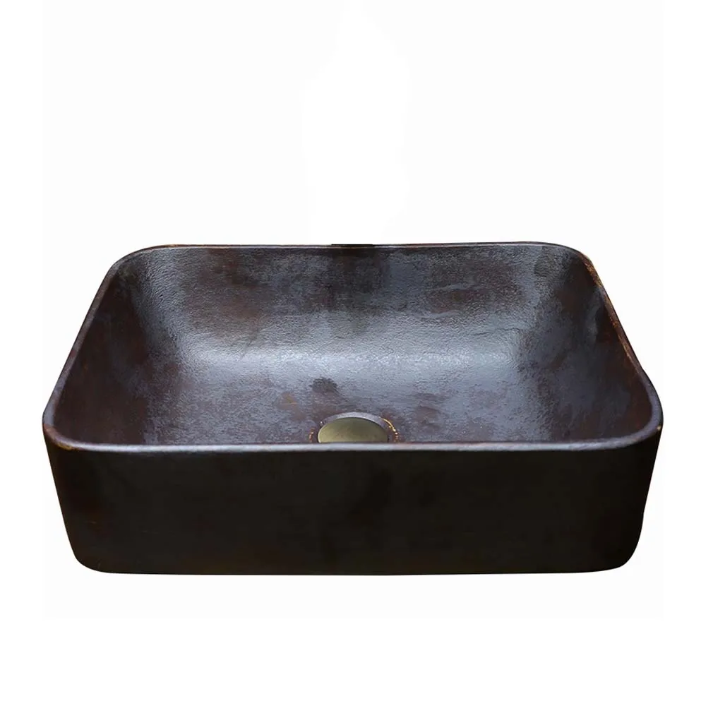 only Sink Ванная комната Lavabo керамическая Столешница умывальник гардероб ручная роспись сосуд Раковина Ванная раковина LO612414 - Цвет: only Sink
