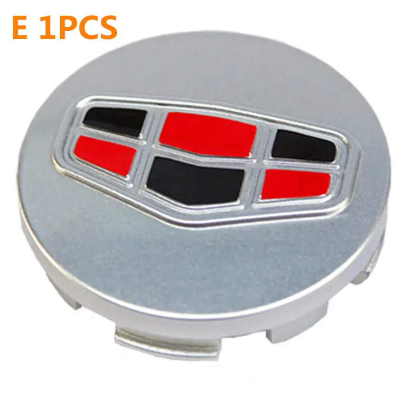 E 1PCS Для Geely Emgrand X7, EmgrarandX7, EX7, SUV, 8, EC8, E8, X3, GX3, центр колес автомобиля hubcap - Название цвета: E 1PCS