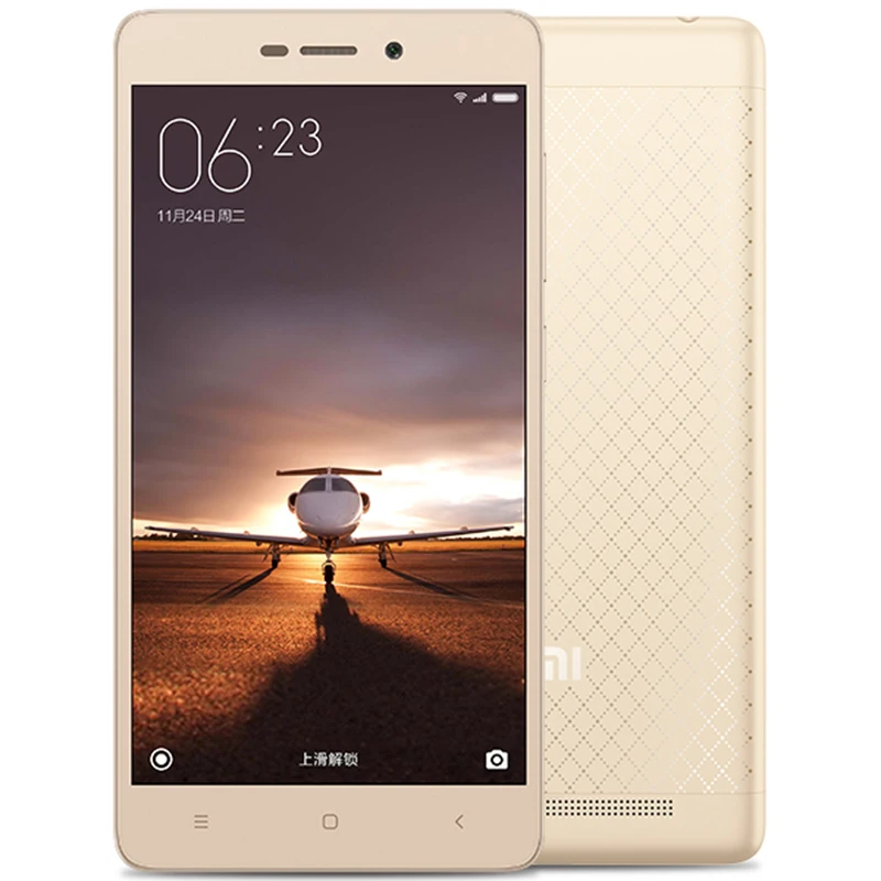 Оригинал Xiaomi редми 3 металлический корпус мобильного телефона 2 г оперативной
