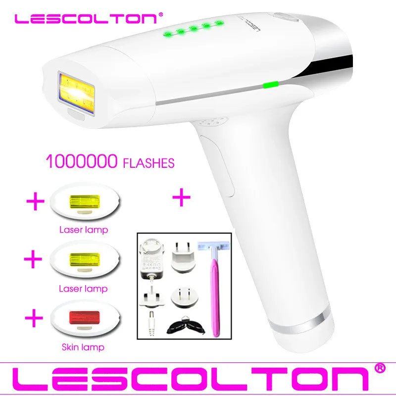 Оригинальный Перманентный лазерный эпилятор Lescolton T009 T009s IPL для удаления волос