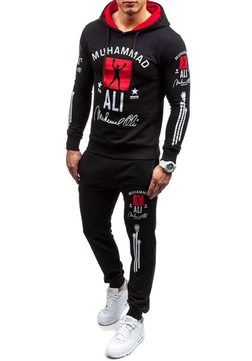 Zogaa новинка 2019 брендовый спортивный костюм для мужчин комплекты спортивной