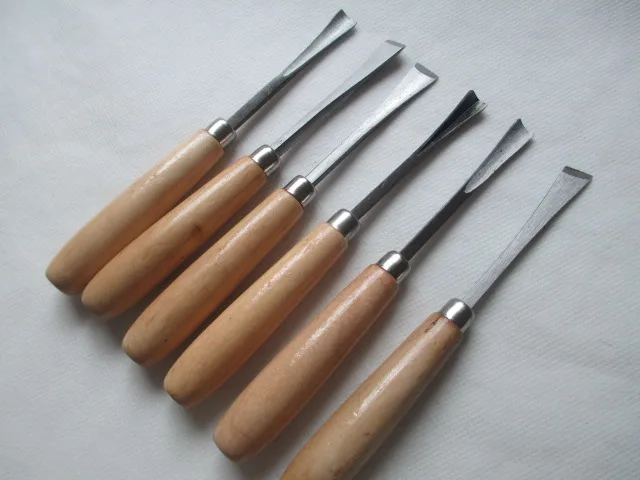 Fixmee Wood Carvers базовый набор инструментов с прямыми ручками-6 шт. Новинка |