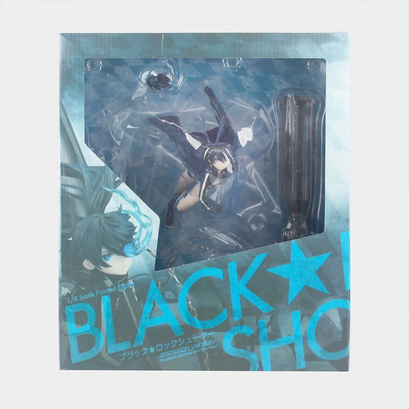 J Ghee Black Rock Shooter работает анимация версия 1/8 Масштаб Окрашенные ПВХ фигурка