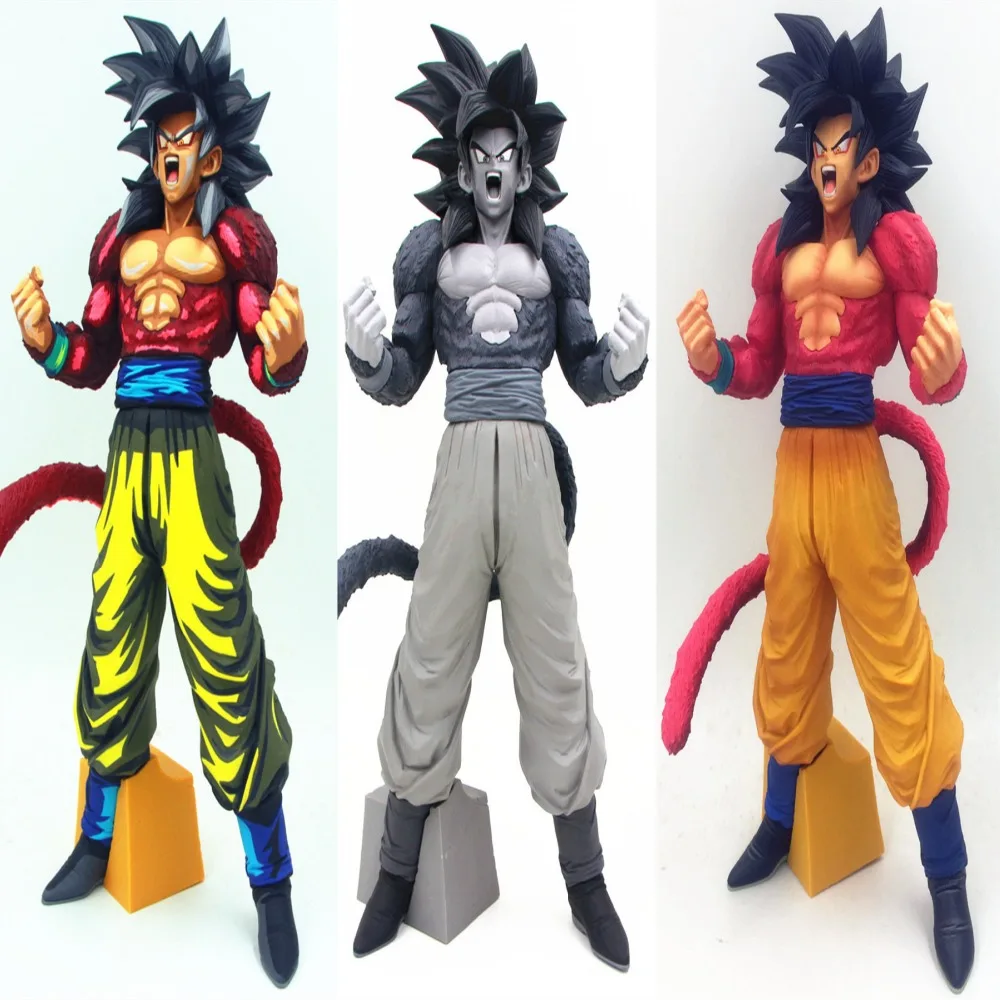 Творческий Goku Супер saiyan модель Dragonball Z Dragon Ball Аниме Фигурка японские игрушки
