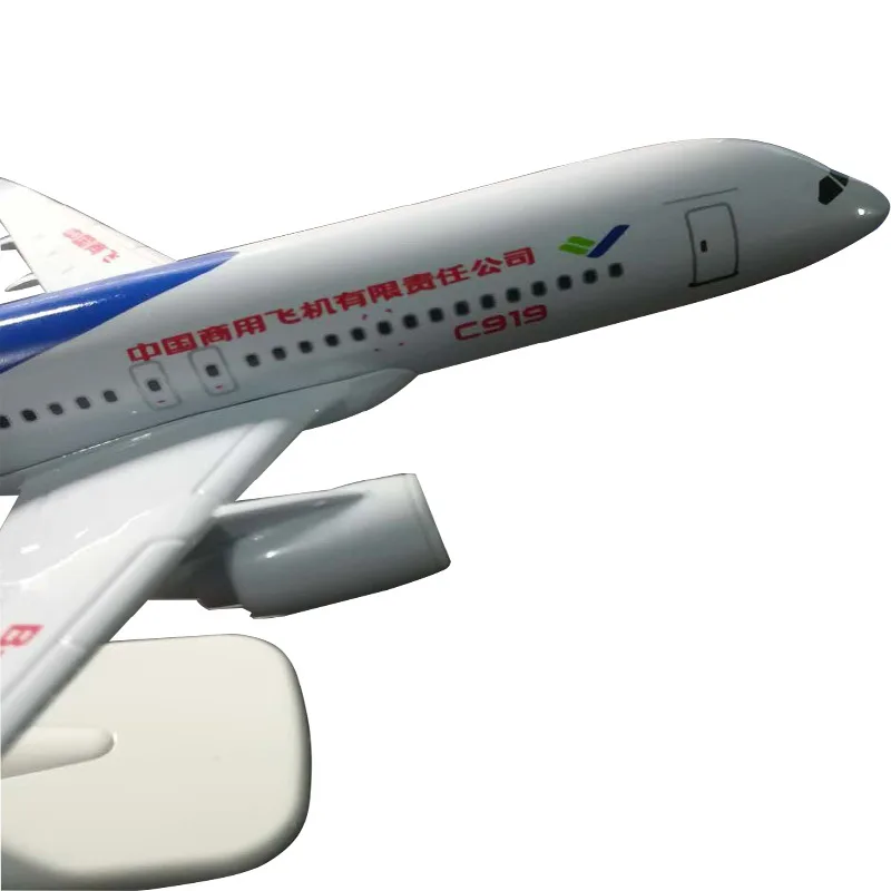 20 см C919 воздуха Китай модель самолета Бизнес Летающий из сплава авиакомпаний