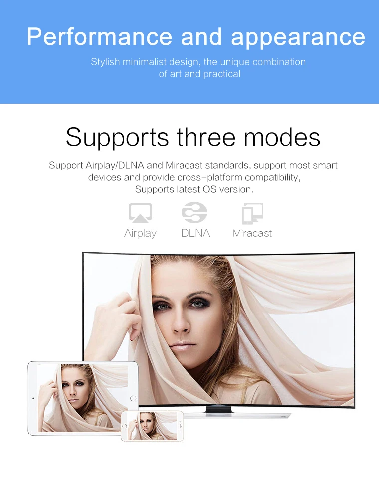 MiraScreen F1 TV Stick OTA Smart HD Dongle Беспроводной приемник DLNA Airplay Miracast oneanycasting PK Chromecast M2