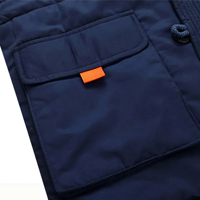 Зимняя мужская куртка 2020 повседневные Теплые Длинные парки с капюшоном мужские