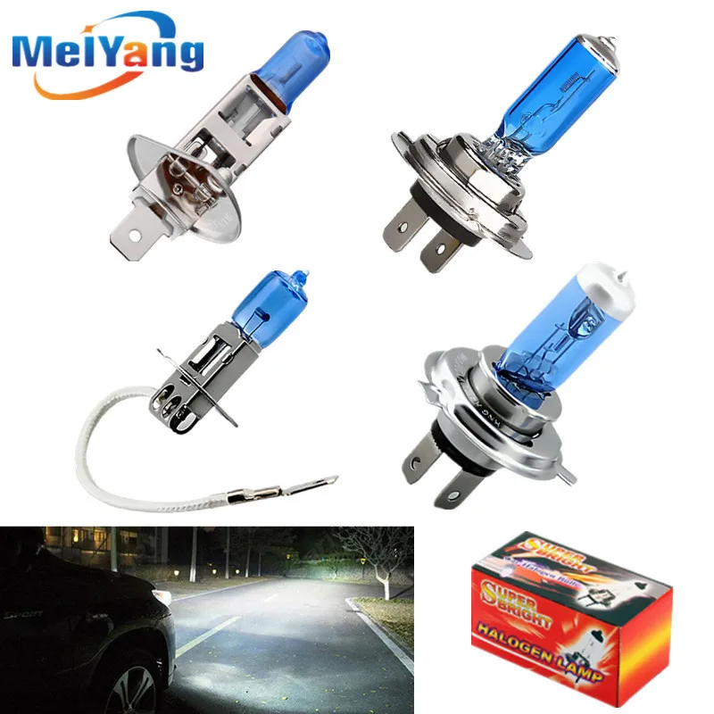 H1 H3 H4 H7 100W 24V супер яркий белый светодиодный автомобильный светильник галогенная