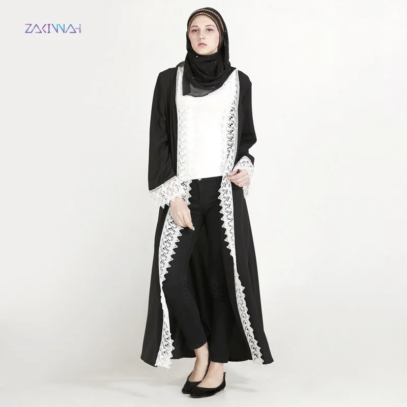 Ближний Восток индонезийские кружева вязаные крючком полые мусульманский халат