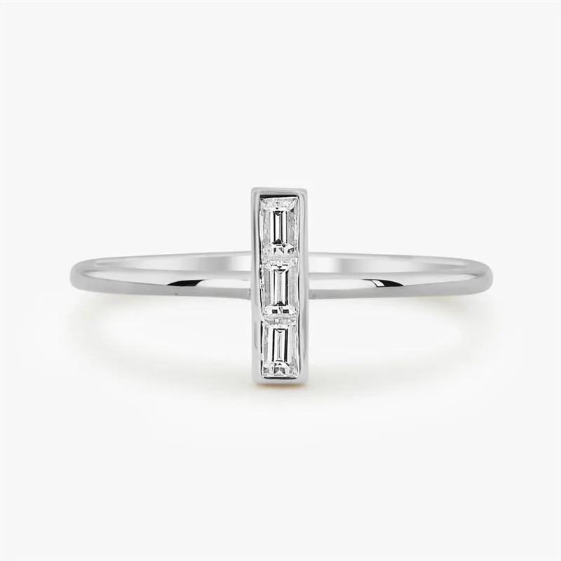 GS кольца из нержавеющей стали для женщин геометрические австрийский циркониевый