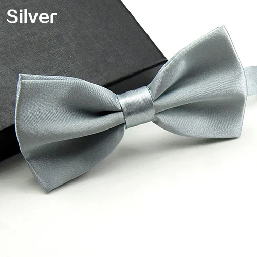 Men Classic Solid Color Bowtie Necktie Tuxedo Wedding Party Adjustable Bow Tie | Аксессуары для одежды