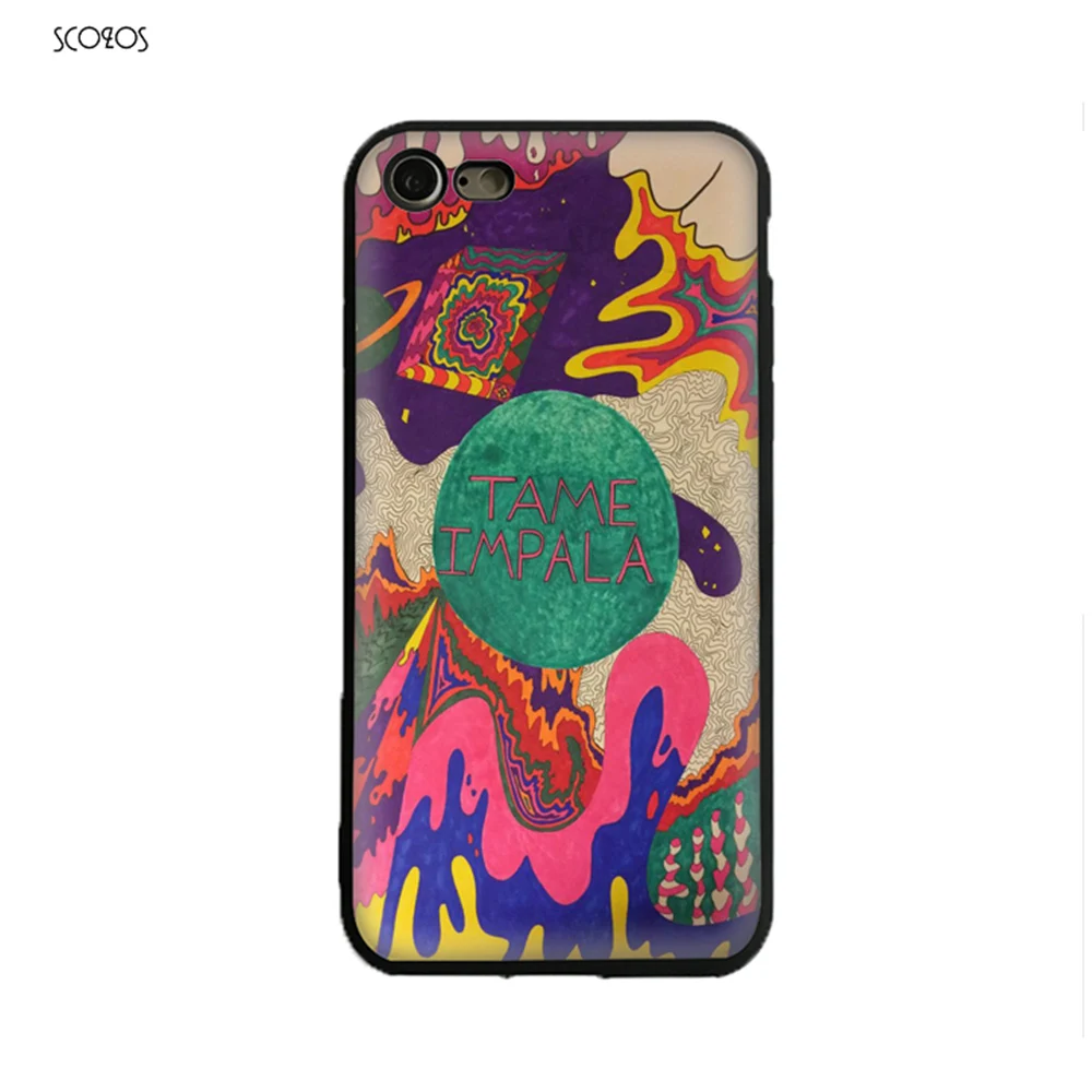 SCOZOS Tame Impala Книги по искусству крышка силиконовый чехол для телефона мягкий Iphone X 5