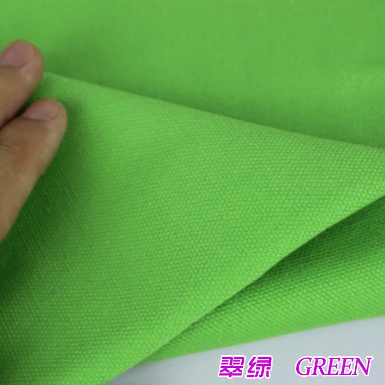 Зеленая искусственная хлопчатобумажная ткань холст 60 дюймов широкая продается
