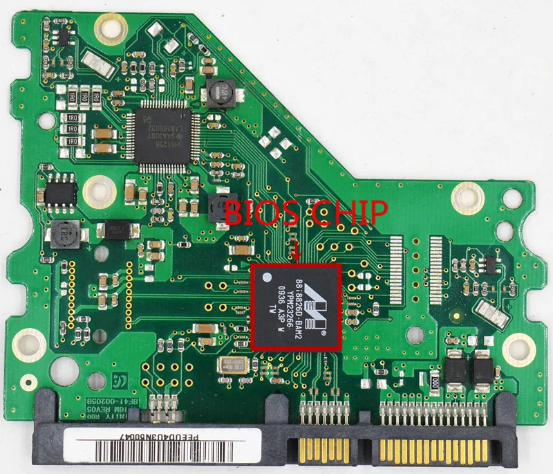 SA Desktop hard disk circuit board number BF41-00205B TRINITY R00 8, 16M REV05 / HD102UJ , HD642JJ