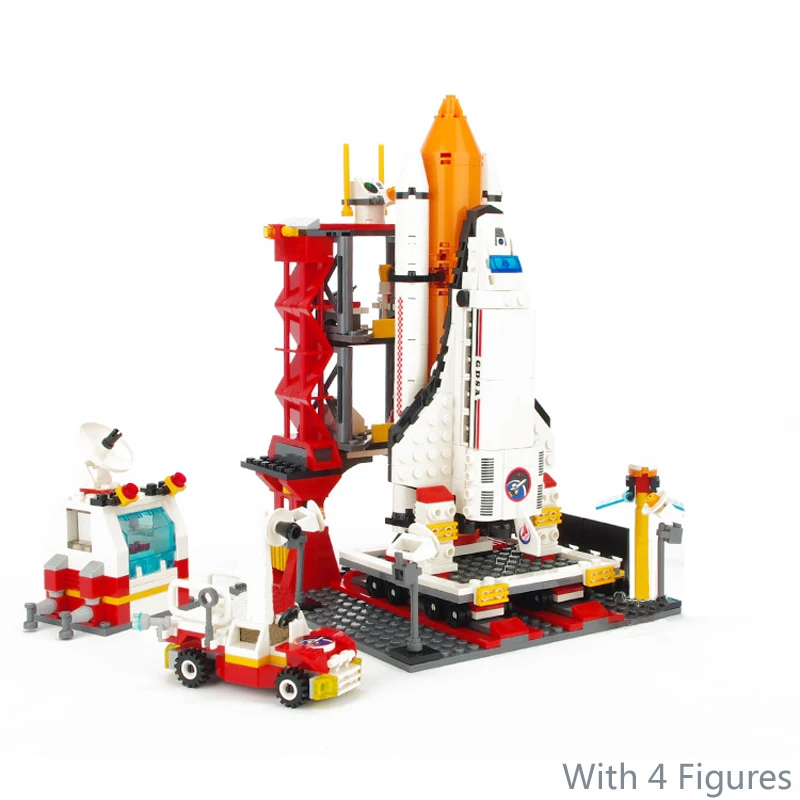 Technic Block City аэропорт авиация самолет космический челнок строительные блоки