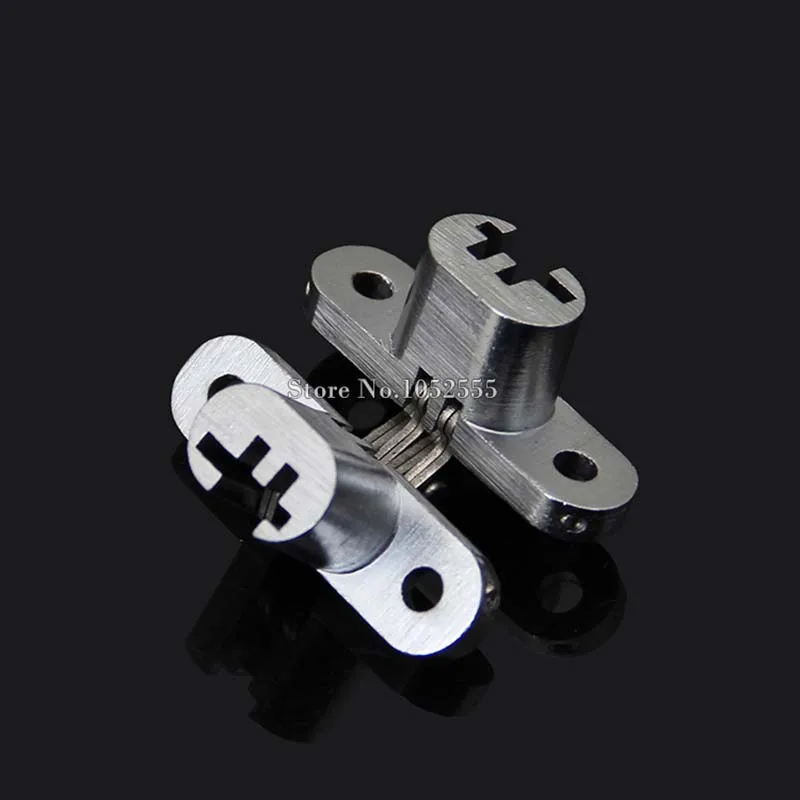 Невидимые потайные шарниры из нержавеющей стали 13*45 мм для складных дверей