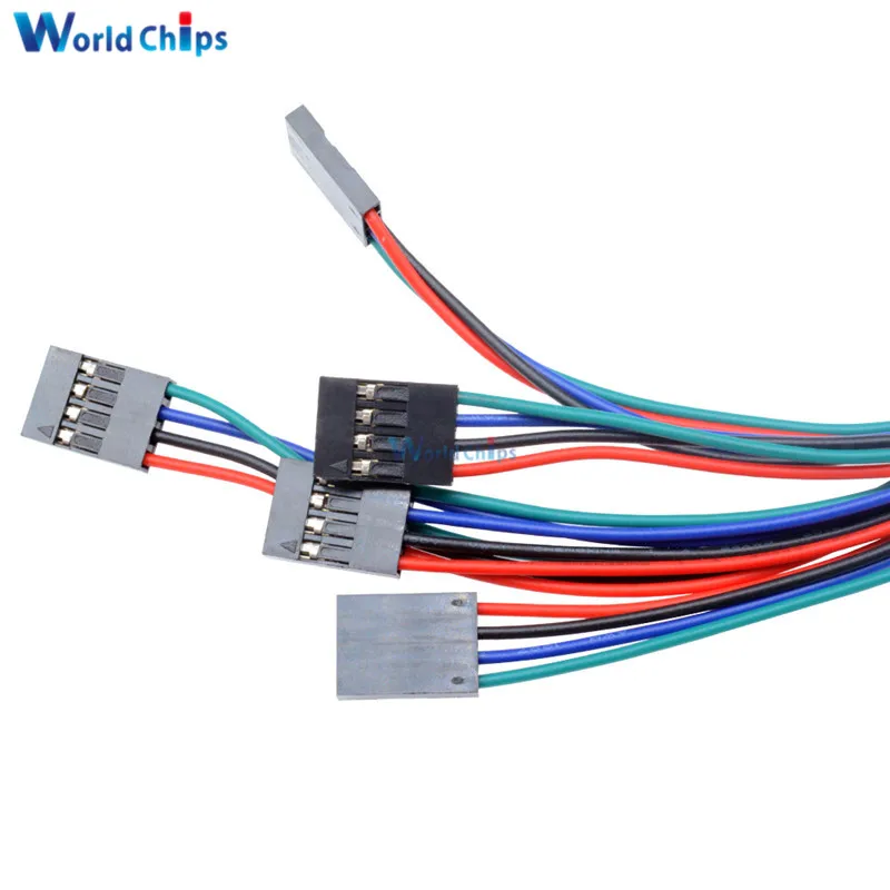 4 pin 70 см набор кабелей Женский Перемычка провода для Arduino 3D принтер Reprap|jumper wire|wire