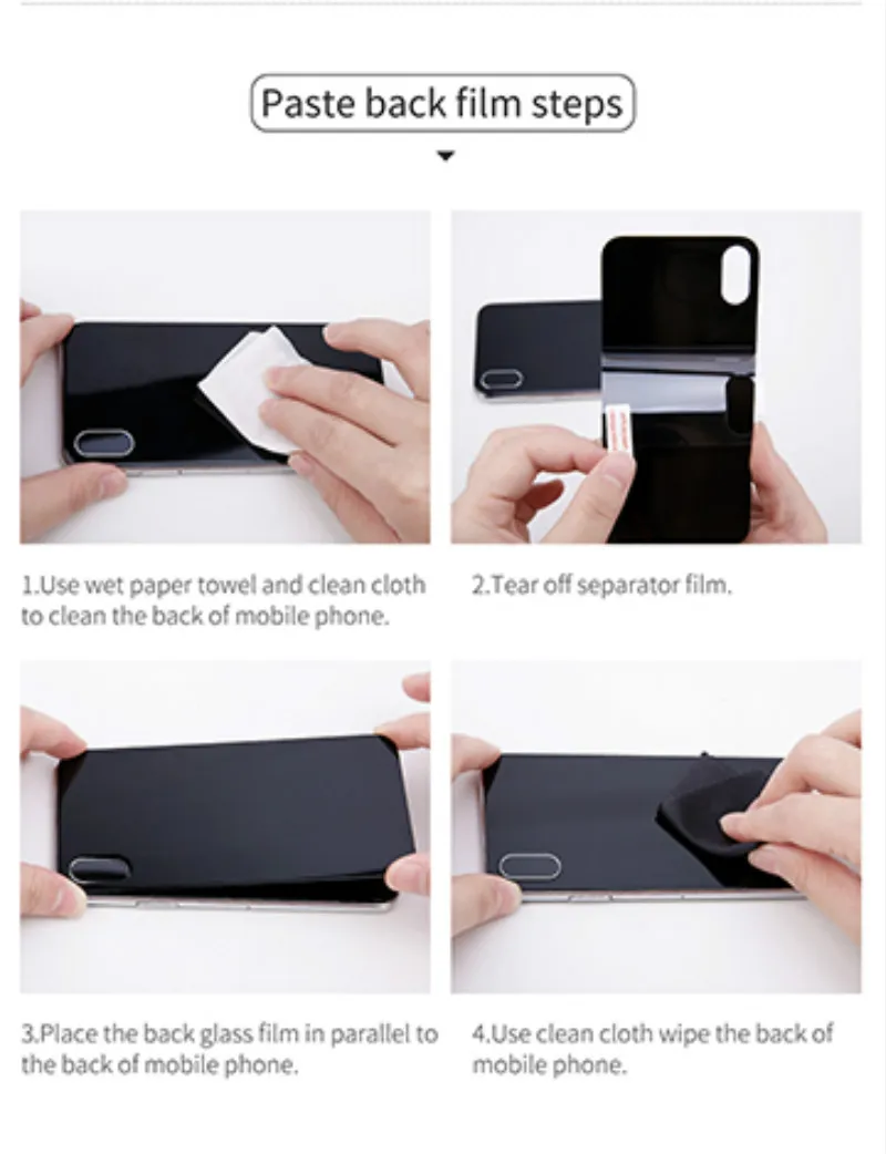 Защитная пленка Baseus Premium для передней задней панели iPhone X, 3D чехол для всего тела, закаленное стекло для задней панели iPhone X 10