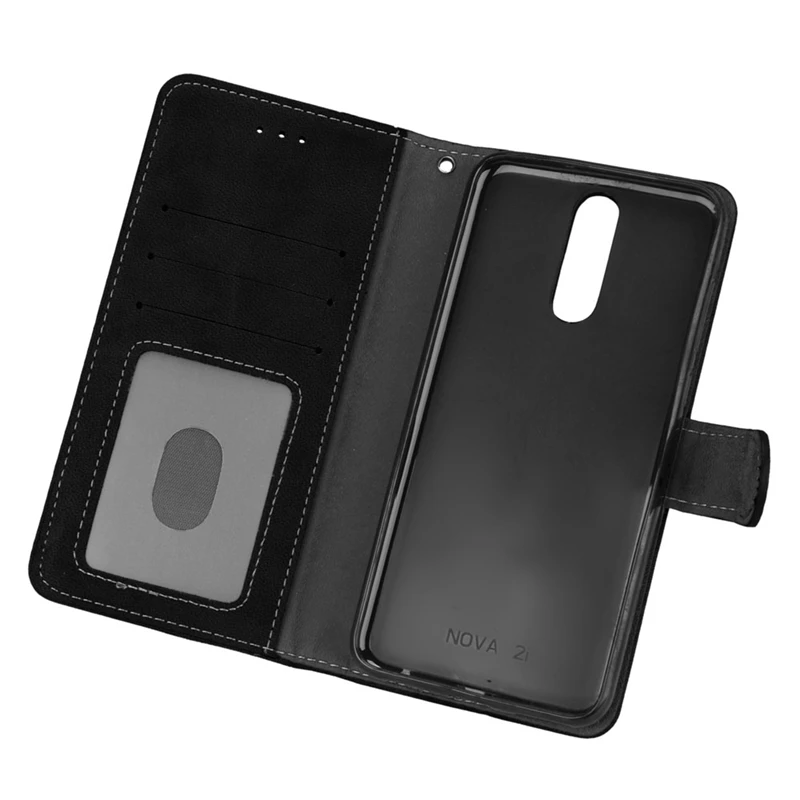 JYERAECOM Высокое качество флип чехол бумажник для huawei Коврики 10 Lite искусственная