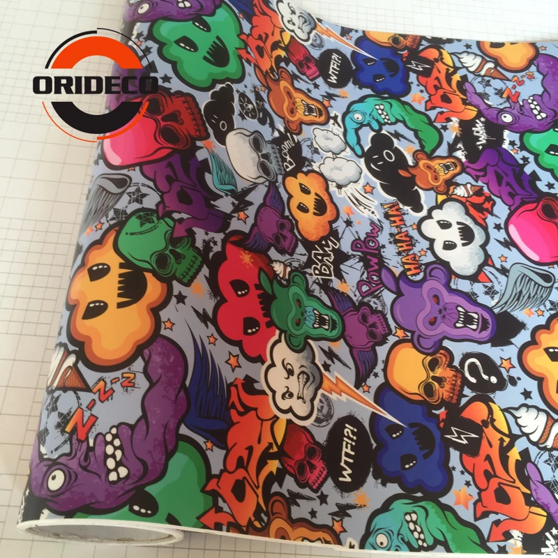 Виниловая наклейка JDM с граффити 10/20/30/40/50x152 см|stickerbomb vinyl wrap|vinyl wrapwrap car |