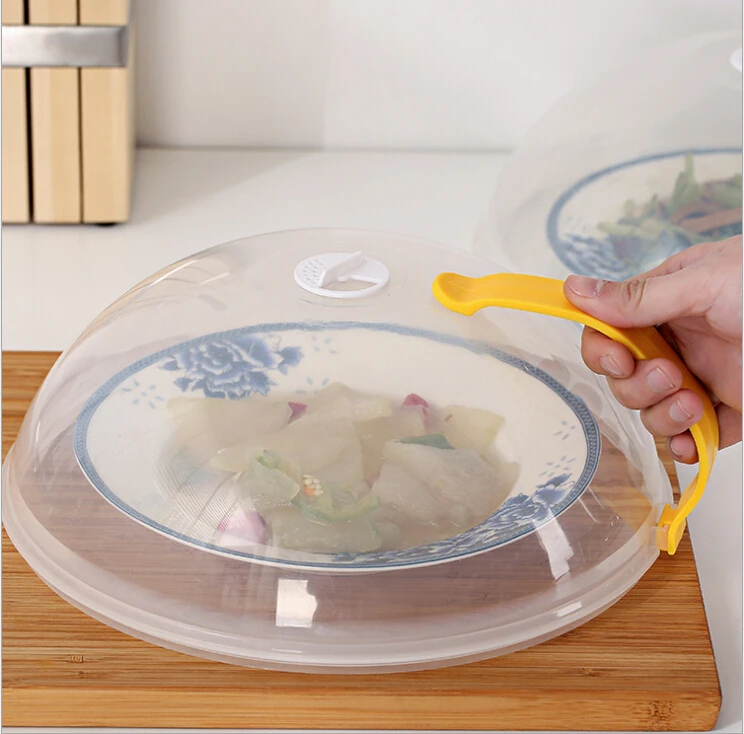 Многофункциональные пластиковые пылезащитные крышки с ручкой для микроволновой