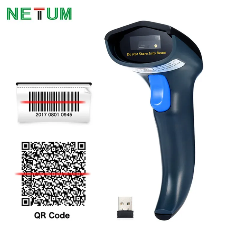 NETUM NT W8 Беспроводной 2D сканера штриховых кодов и беспроводной сканер штрих кода (2