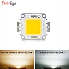 Светодиодный чип 20 Вт, 20 Вт, белые встроенные лампы высокой мощности, 600 мА, 32-34 в, 1600-1800 лм, 24*40 мил, тайваньский чип Huga