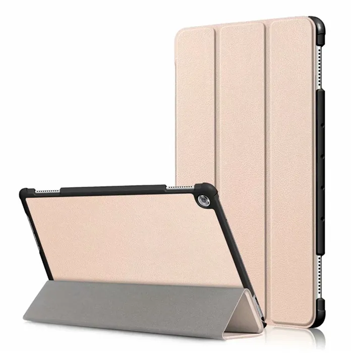 ka si te-gold Ультра тонкий чехол для huawei mediapad M5 lite 10 BAH2-W19/L09/W09 10," планшетный ПК чехол-подставка для huawei mediapad M5 lite 10 Чехол - Цвет: ka si te-gold
